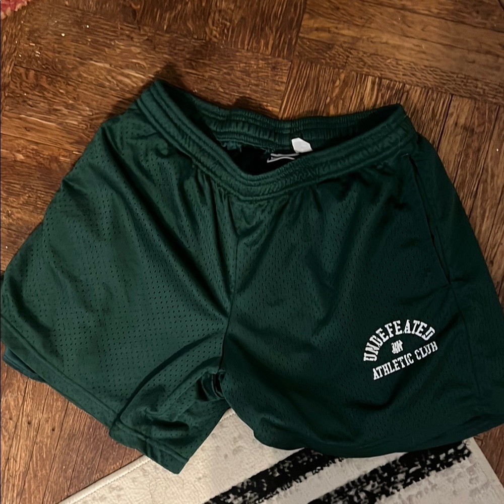 Undefeated Athletic Club Dark Green Shorts
